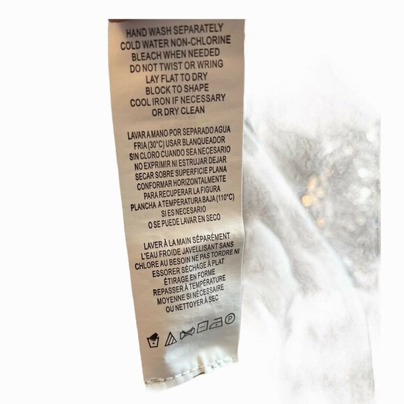 Kensie Womens Gray Cybercore Edgy Vaporwave Sequin Slouchy Dress - Picture 10 of 11